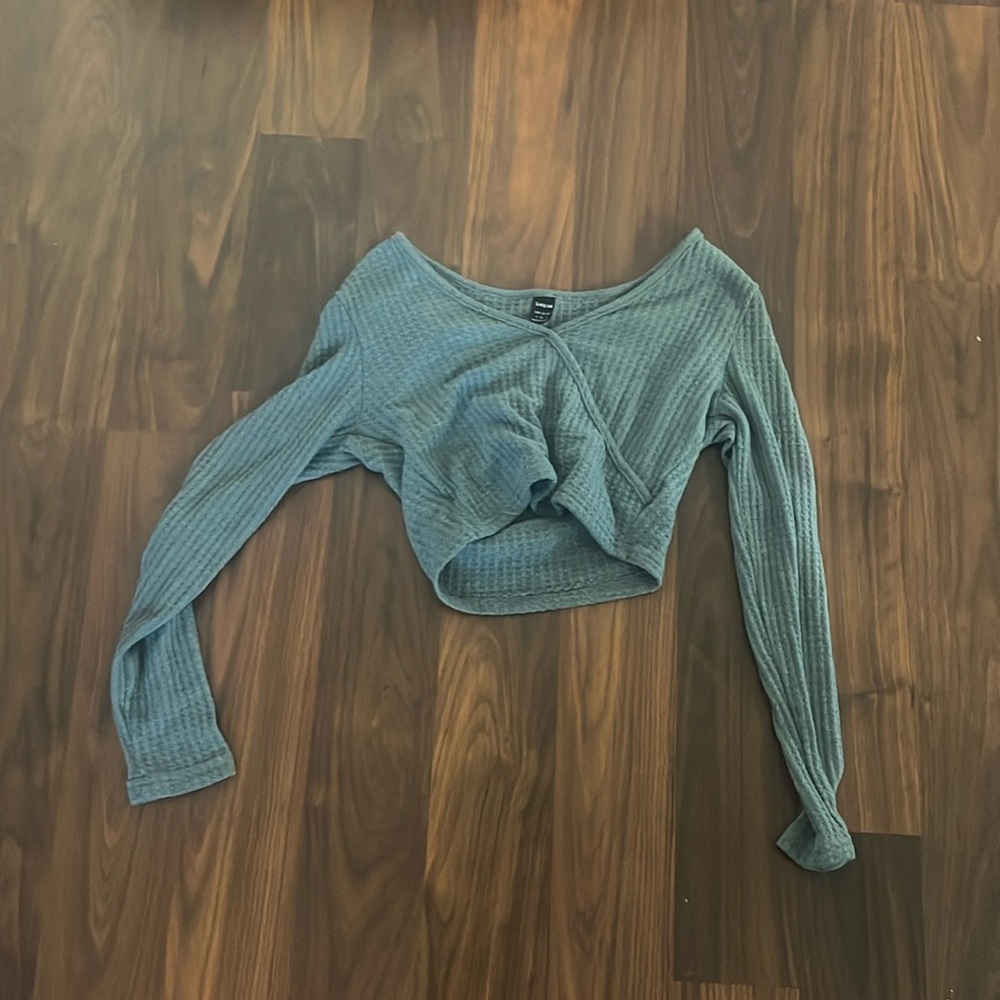 shein gray top